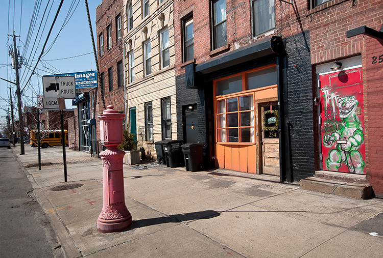 Der Auftrag beim Designwettbewerb in New York lautete: Wie kann die Van Brunt Street in Red Hook, Brooklyn, zukünftig aussehen? (Foto)