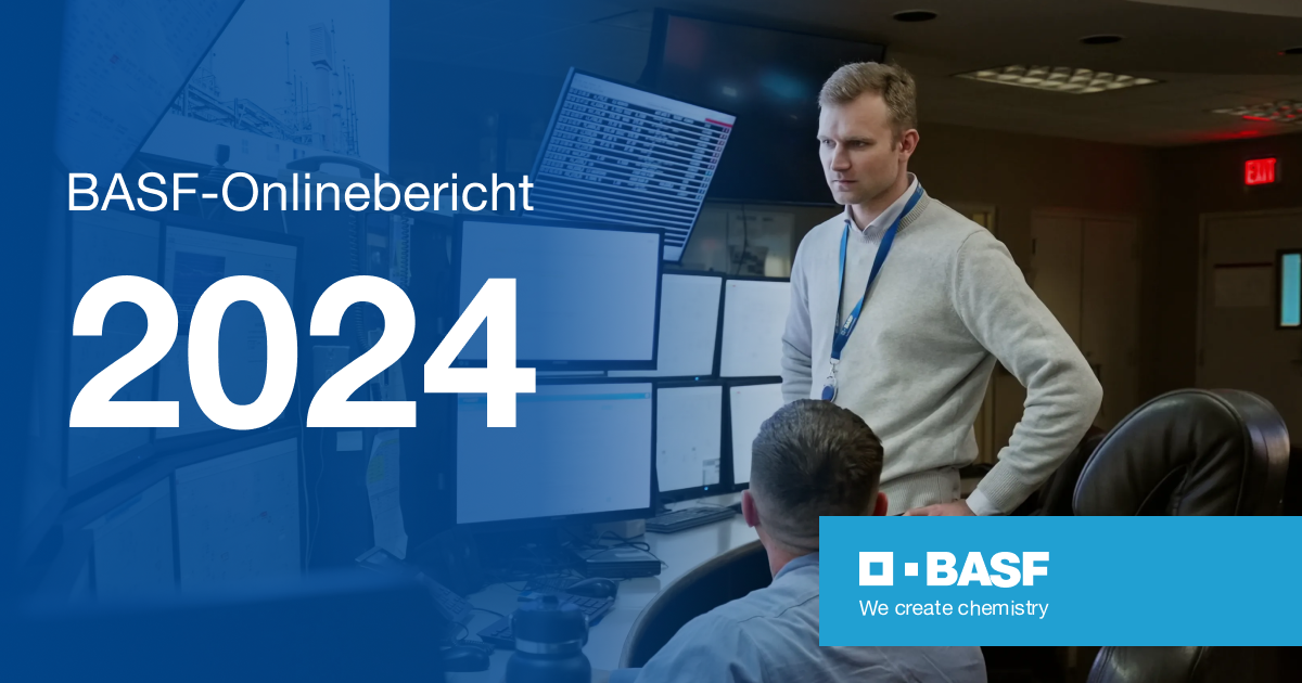 Page De Garde Basf Kontakt - BASF-Bericht 2024
